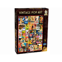 Holdson 1000pc Vintage Pop Art Romance Jigsaw Puzzle