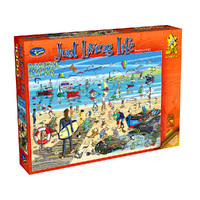 Holdson 1000pc Just Living Life 2 Beachcomers Jigsaw Puzzle