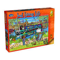 Holdson 1000pc Just Living Life 2 Watching Jigsaw Puzzle