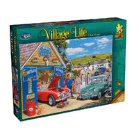 Holdson 1000pc Village Life 3 Village Garage Jigsaw Puzzle