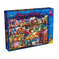 Holdson 1000pc Treat Yo'shelf 2 World Travel Jigsaw Puzzle