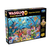 Holdson 1000pc Wasgij? 43 Aquarium Antics! Jigsaw Puzzle