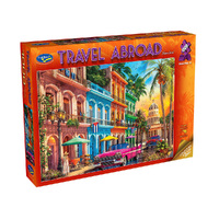 Holdson 1000pc Travel Abroad 2 Havana Sunset Jigsaw Puzzle