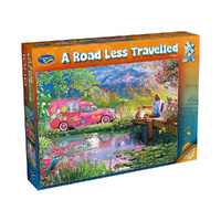 Holdson 1000pc Road Less Travelled Hippie Jigsaw Puzzle