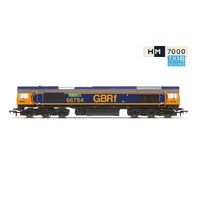 Hornby OO XS GBRf Class 66 Co-Co 66754 'Northampton Saints' - Era 11 (Sound Fitted)