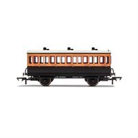 Hornby OO LSWR, 4 Wheel Coach, 3RD Class, 302 - ERA 2