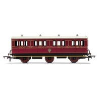 Hornby OO NBR, 6 Wheel Coach, 1ST Class, 414 - ERA 2