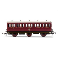 Hornby OO NBR, 6 Wheel Coach, 3RD Class, Fitted Lights, 1169 - ERA 2