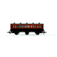 Hornby OO LSWR, 6 Wheel Coach, 3rd Class, 821 - Era 2