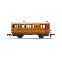 Hornby OO IOW CR 4 Wheel Coach Brake Third - Era 2