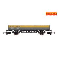 Hornby OO RailRoad Civil Link, 'ZDA' 45 Ton Open 'Squid' Wagon, 100065 - Era 8