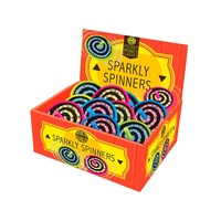 Sparkly Spinners each