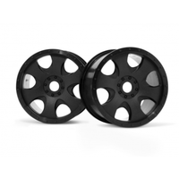 HPI Warlock Wheel Black (83X56mm/2Pcs) [3191]