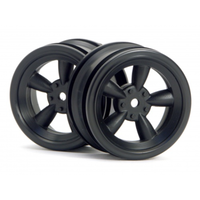 HPI Vintage 5 Spoke Wheel 26mm Black (0mm Offset) [3816]