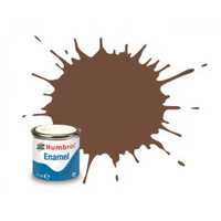 Humbrol Enamel 98 Chocolate Matt 14mL Paint