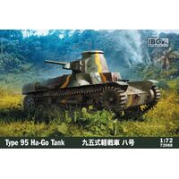 IBG 1/72 Type 95 Ha-Go Japanese Light Tank Plastic Model Kit 72088