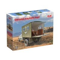 ICM 1/35 WWII British Army Mobile Chapel Plastic Model Kit