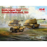 ICM 1/35 Mobile Brigade West Plastic Model Kit