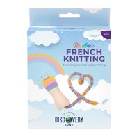 Rainbow French Knitting