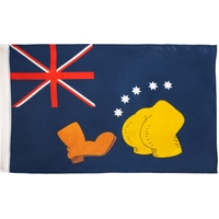 The Simpsons - Bart vs Australia Replica Flag