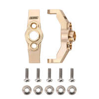 INJORA 1/18 Brass Caster Blocks C Hub Carriers 1/18 TRX4M (2pcs)