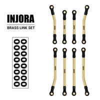 INJORA1/18 Brass High Clearance Links Set for TRX4M Defender Bronco (8pcs)