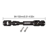 INJORA Steel Heavy-Duty 84-102mm Drive Shaft for 1/10 RC Car Crawler