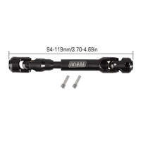 INJORA Steel Heavy-Duty 94-119mm Drive Shaft for 1/10 RC Car Crawler