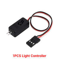 INJORA CH3 Light Remote Control Switch, LED On/Off Breath Flash Controller for RC Car