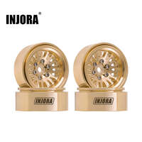 INJORA 1.0 Plus Brass Beadlock Wheels for 1/24 & 1/18 RC Crawler