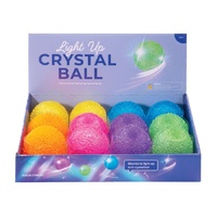 IsGift Light Up Crystal Ball Assorted