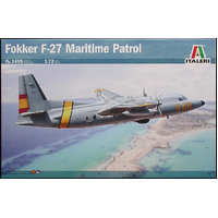 Italeri 1/72 Fokker F-27 SAR 01455 Plastic Model Kit