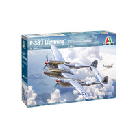 Italeri 1/48 P-38J Lightning European Theatre Operations Plastic Model Kit