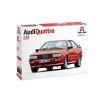 Italeri 1/24 Audi Quattro - New Decals Plastic Model Kit