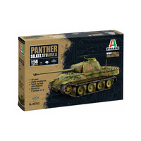 Italeri 1/56 Sd.Kfz. 171 Panther Ausf.A Plastic Model Kit