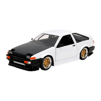 Jada 1/24 JDM Tuners 1986 Toyota Trueno AE86 Diecast Model Car