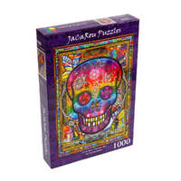 JaCaRou Rainbow Skull 1000pcs Jigsaw Puzzle