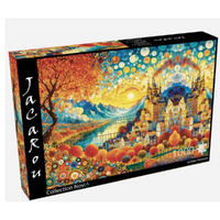 JaCaRou Golden Horizons 1000pcs Jigsaw Puzzle