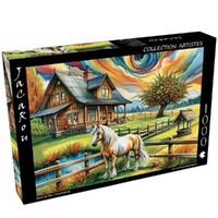 JaCaRou Rural Retreat 1000 Pieces Jigsaw Puzzle