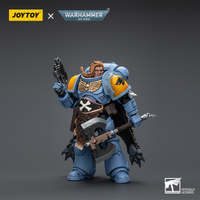 Joy Toy Warhammer Collectibles: 1/18 Scale Space Marines Space Wolves Claw Pack Pack Leader Logan Ghostwolf