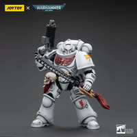 Joy Toy Warhammer 40k 1/18 White Scars Assault lntercessor Brother Batjargal