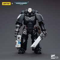 Joy Toy Warhammer Collectibles: 1/18 Scale Iron Hands Assault Intercessors Sergeant Kalock