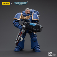 Joy Toy Warhammer Collectibles: 1/18 Scale Ultramarines Hellblasters Sergeant Ulaxes