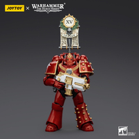 Joy Toy Warhammer Collectibles: 1/18 Scale Thousand Sons Legion MK IV Tactical Squad Legionary with Vexilla