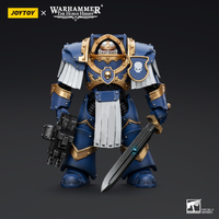 Joy Toy Warhammer Collectibles: 1/18 Scale Ultramarines Cataphractii Terminator Squad Sergeant with Sword