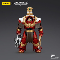 Joy Toy Warhammer Collectibles: 1/18 Scale Thousand Sons Sekhmet With Combi-Bolter And Achea Force Weapon