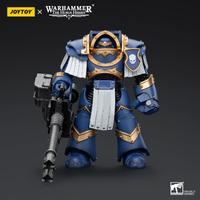 Joy Toy Warhammer Collectibles: 1/18 Scale Ultramarines Cataphractii Terminator Squad Sergeant w Autocannon