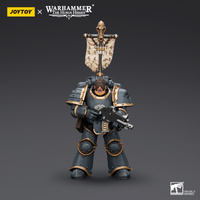 Joy Toy Warhammer Collectibles: 1/18 Scale Space Wolves Grey Slayer Pack Grey Slayer With Legion Vexilla