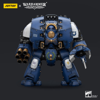 Joy Toy Warhammer Collectibles: 1/18 Scale Ultramarines Leviathan Dreadnought with Cyclonic Melta Lance