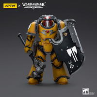 Joy Toy Warhammer Collectibles: 1/18 Scale Imperial Fists Legion MkIII Breacher Squad Sergeant with Hammer